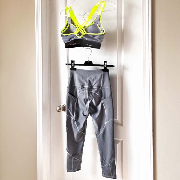 VICTORIA'S SECRET VSX Sport Knockout Grey Capri NWOT - Picture 11 of 13